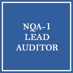 NQA-1 Lead Auditor Training (Online or In-Class – May 16-18, 2023)